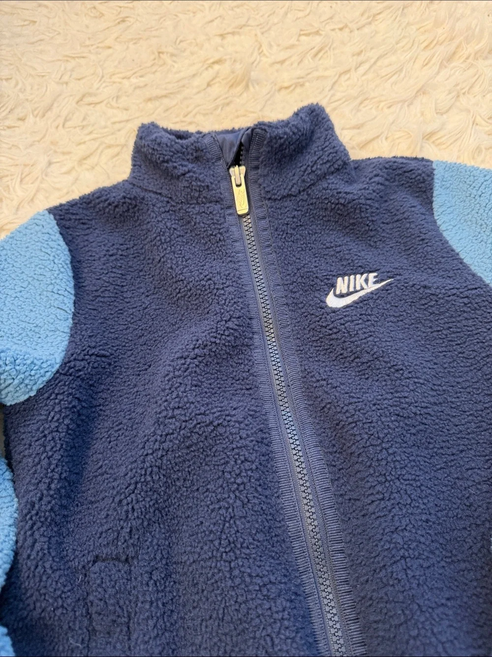 Nike fluffy faux